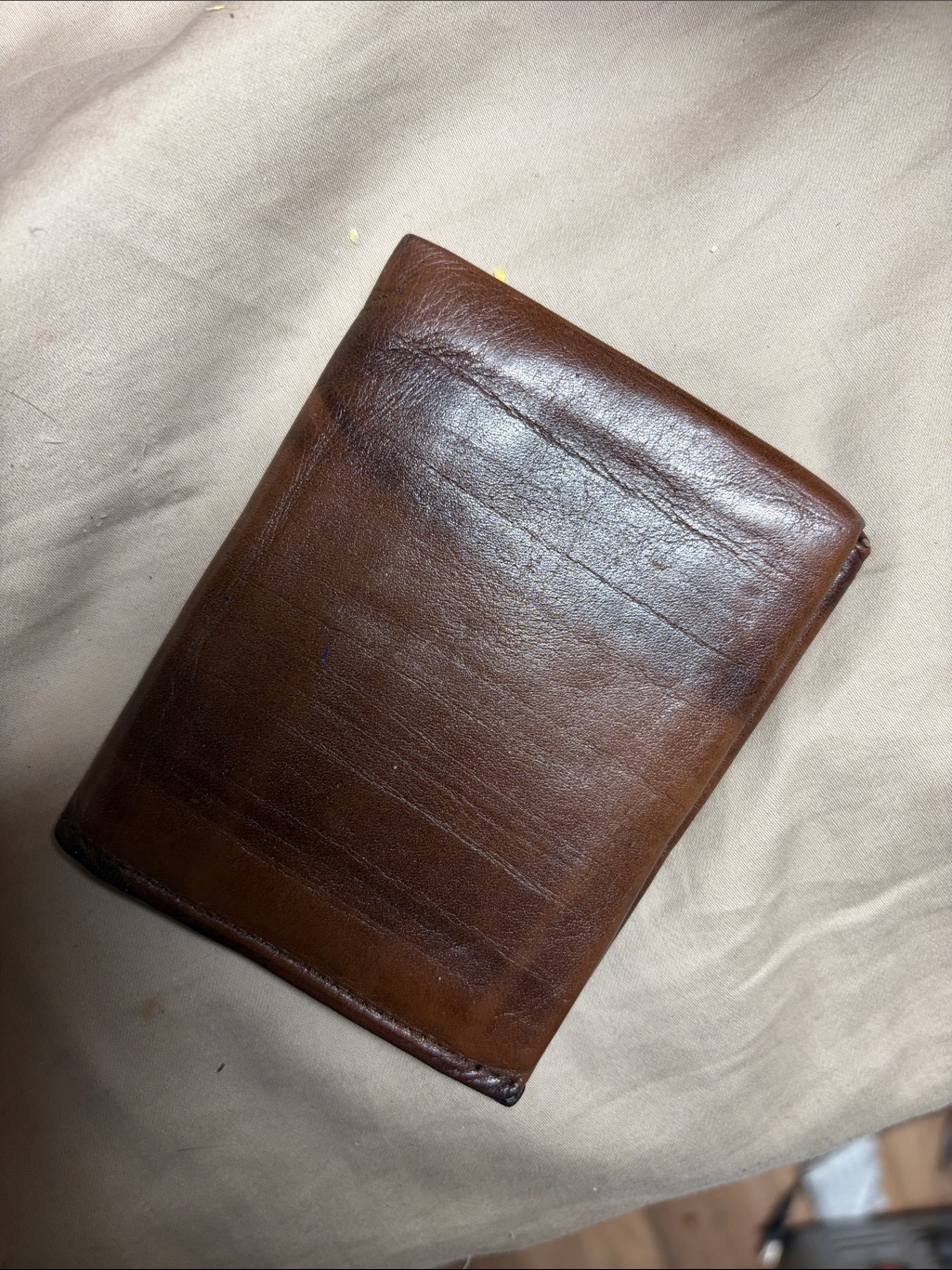 Vintage Rolfs Leather Bifold Wallet